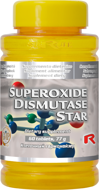 Starlife SUPEROXIDE DISMUTASE STAR, 60 tbl