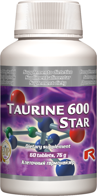 TAURINE 600 STAR, 60 tbl (DOPLNĚK STRAVY)