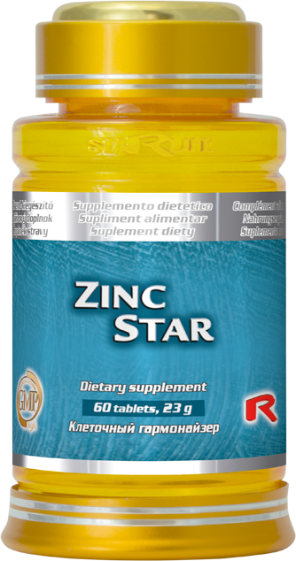 ZINC STAR, 60 tbl (DOPLNĚK STRAVY)