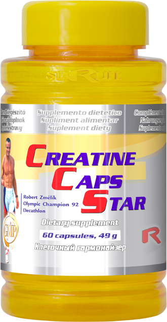 CREATINE CAPS STAR, 60 cps