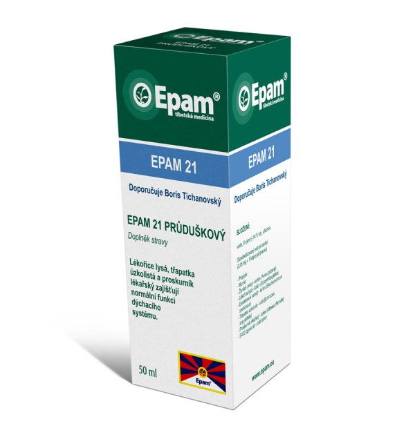 EPAM Epam 21 Průduškový, 50 ml