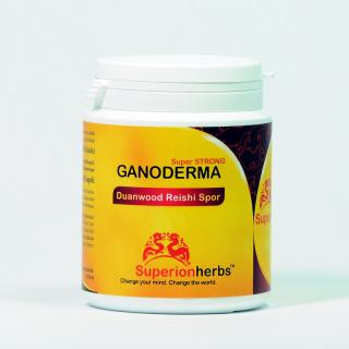Ganoderma, Duanwood Red Reishi, 100% Sporový prášek, 90 cps