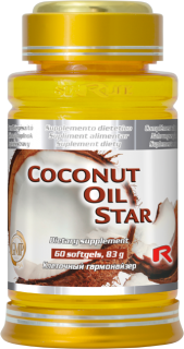 COCONUT OIL STAR, 60 sfg