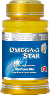 OMEGA-3 STAR, 60 sfg